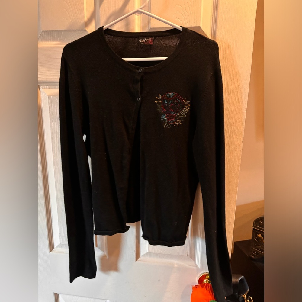 Sugar skull rocksteady cardigan